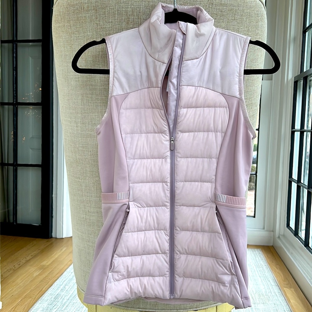 Light pink Lululemon vest. Worn only 2-3 times